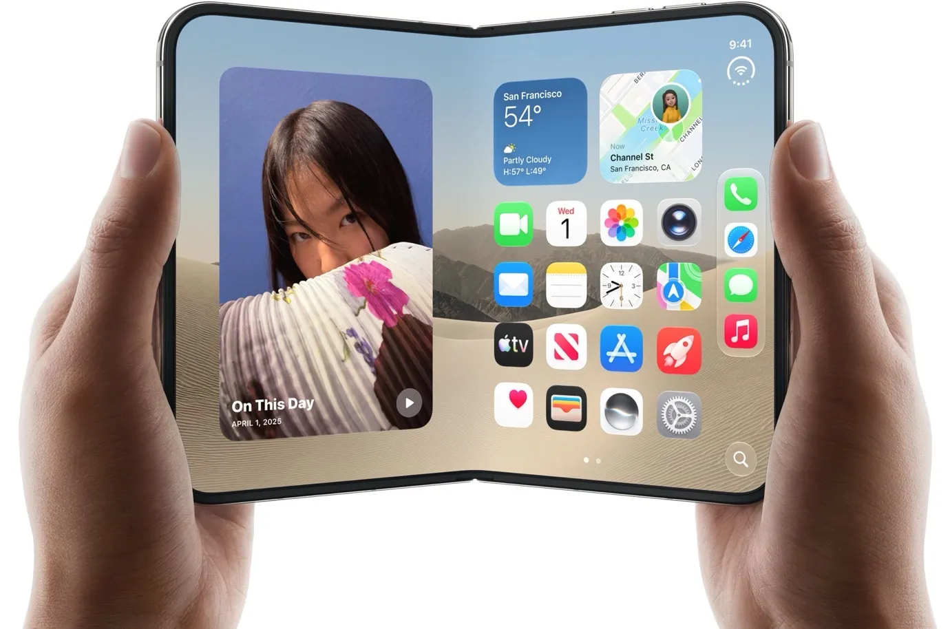 iphone duo unfolded